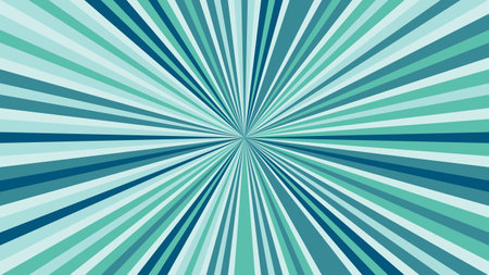 Rays vector beams element. Sunburst vintage shape. Radiating radial merging lines. Abstract circular geometric shape.のイラスト素材