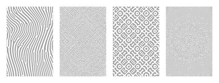 Vector abstract background bio diffusion turing pattern. reaction black and whiteのイラスト素材