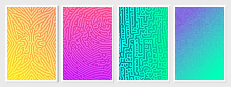 Vector abstract background bio diffusion turing pattern. biological modernのイラスト素材