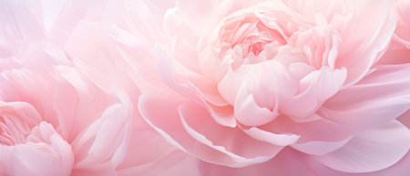 a vibrant and lively peonies in full bloom on isolated white background. High quality photoの素材