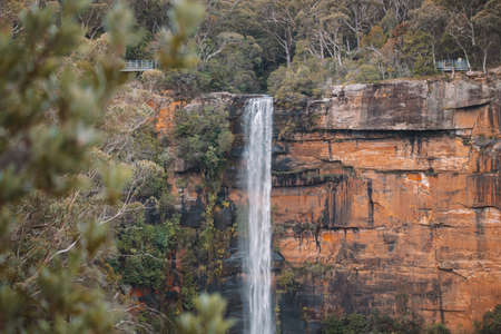 Fitzroy Falls Waterfall, NSW, Australia.の写真素材