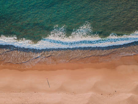 Mollymook beach during sunrise, South Coast, NSW, Australia.の写真素材