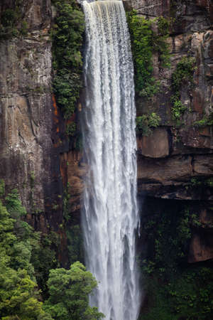 Belmore falls waterfall, Southern Highlands NSW Australiaの写真素材