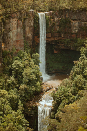 Belmore falls waterfall, Southern Highlands NSW Australia