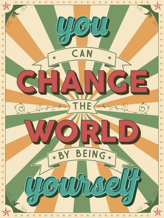 Light colors motivational poster. Perfect for print or decoration.のイラスト素材