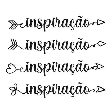 Three arrow inspire, Perfect for decoration ans lettering.のイラスト素材
