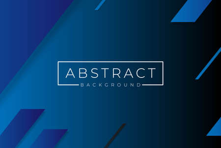 Dark Blue Abstract Landscape Vector 3D Background with Paper Cut shapes and Colorful Carving Art for Business Presentations Flyers Posters and Screen Web Wallpaperのイラスト素材