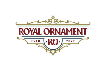 Vintage Border Frame Vintage Royal Crown Badge Emblem Stamp Label Logo Design Vectorのイラスト素材