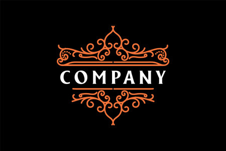 Vintage Retro Ornament Badge Emblem Label Stamp Logo Design Vectorのイラスト素材