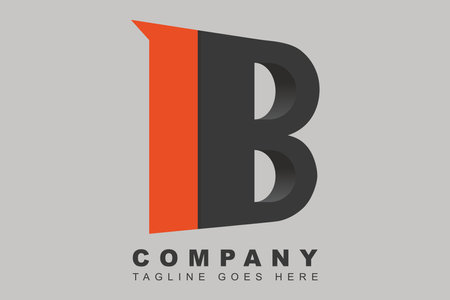 Letter B Logo vector design templateのイラスト素材