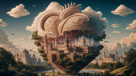 Heart of the Surreal Cityscapeの素材