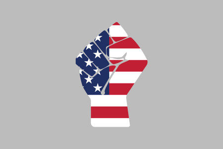 Peace for America, USA shape, USA vector illustration, Vector flag of USA, united states, Coloured USA flag, Vector illustration of american flagのイラスト素材