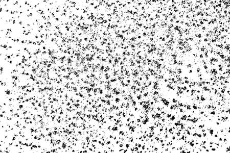 Black grunge pattern vector noise overlay texture isolated on white backgroundのイラスト素材