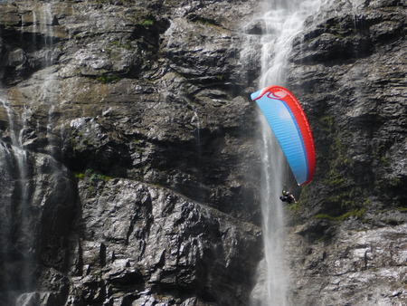 Lauterbrunnen Switzerlandのeditorial素材