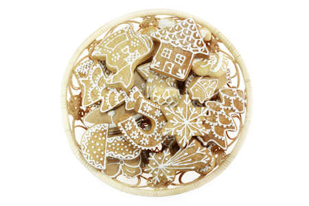 Gingerbread isolatedの写真素材
