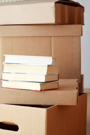 Moving in or outの写真素材