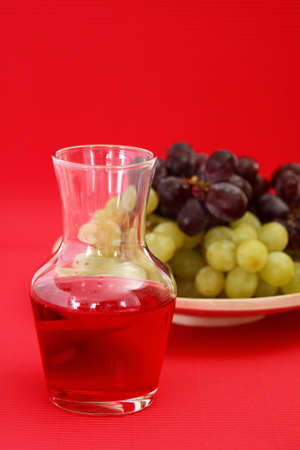 Wine and grapesの写真素材