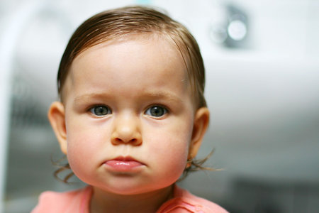 Unhappy child