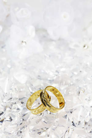 Wedding ringsの写真素材