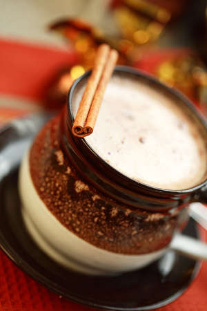 Cappuccino, shallow DOFの写真素材