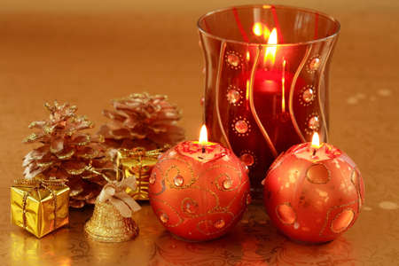 Christmas lightsの写真素材