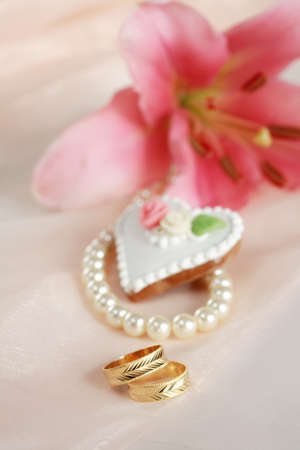 Wedding ringsの写真素材