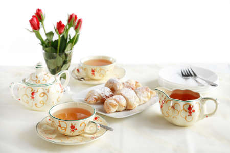 Tea timeの写真素材