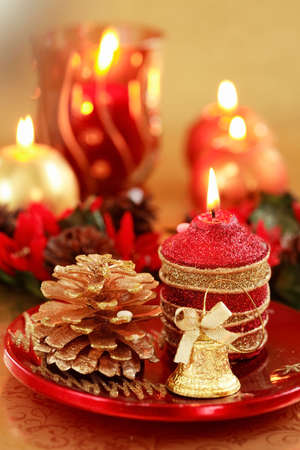Christmas lightsの写真素材