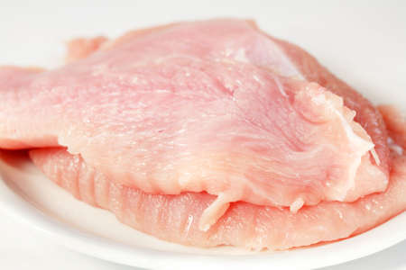 Raw turkey breastの写真素材