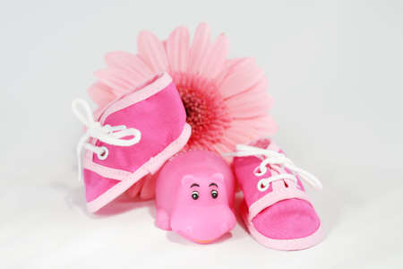 Hello  - Sweet accessories or presents for newborn の写真素材