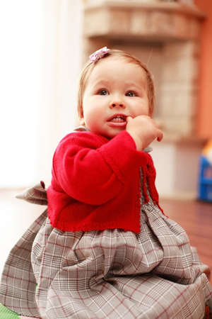 Portrait of cute  の写真素材