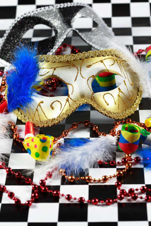 Carnival detail with maskの写真素材