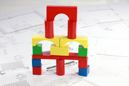 Concept of planning new  house