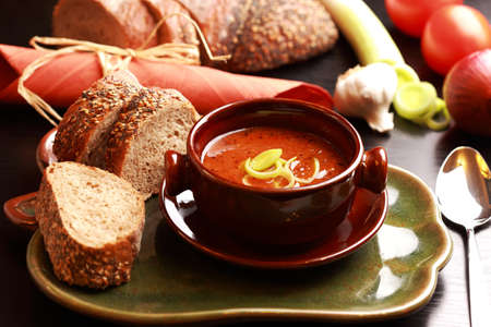 Gourmet goulash soup - traditional Hungarian cuisineの写真素材