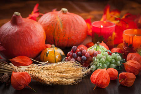 Still life for Thanksgivingの写真素材