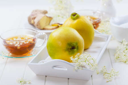 Quince - delicious fruit from Asiaの写真素材