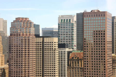 The San Francisco Financial District.の写真素材