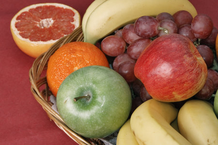 Fruit in a basket
