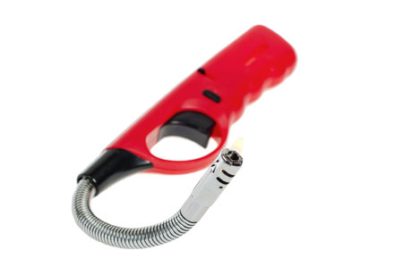 gas lighter, isolated on white