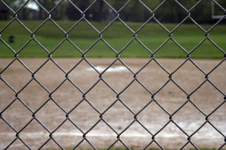 Chain Link fenceの写真素材