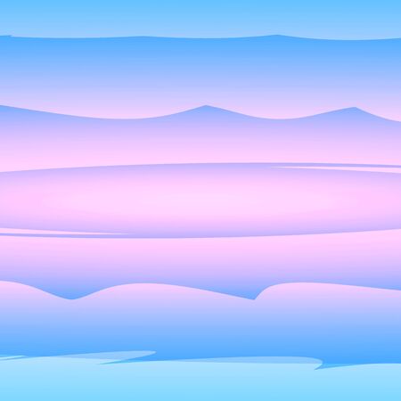 Colorful abstract background with waves and reflections.のイラスト素材