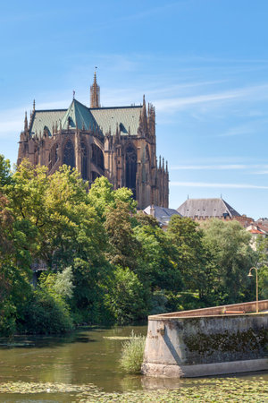 The Cathedral of Saint Stephen (French: CathÃ©drale Saint Ã‰tienne de Metz), is a Roman...