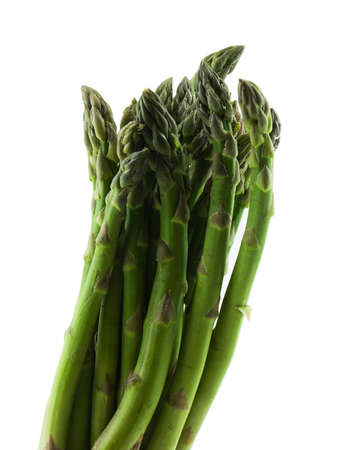 Photo of asparagus isolated on whiteの写真素材