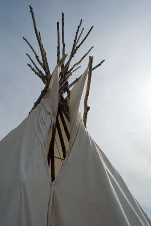 Native American tepeeの写真素材