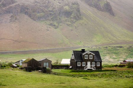 Icelandic houseの写真素材