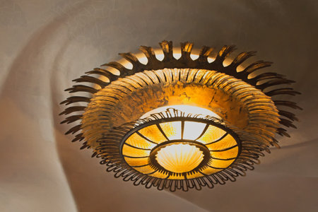 BARCELONA. APR 24: Interior of Casa BatllÃ³ . The noble floor is larger than seven-hundred square...