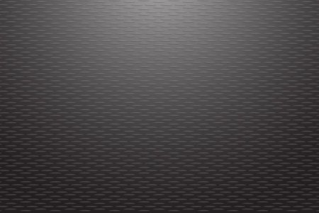 Trendy black embossed sheet vector background. Black background with light at the upper edge of the vector.のイラスト素材