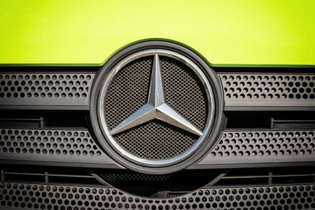STUTTGART, GERMANY â€“ OCT 02, 2015: In October 2015, the company Mercedes-Benz introduced the...