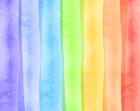 Watercolor texture for rainbow shades illustrationのイラスト素材