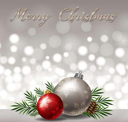 Background design with gray and red ornaments illustration.のイラスト素材